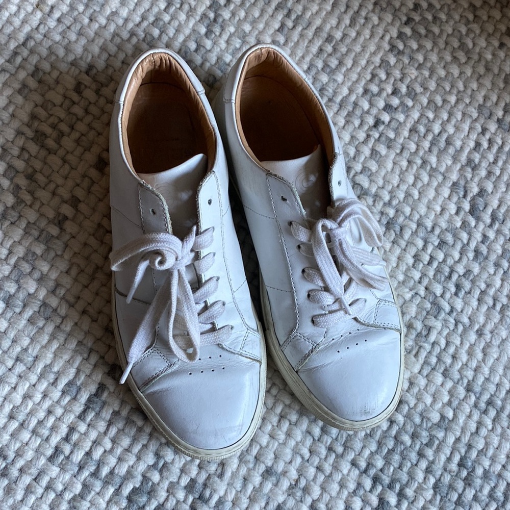 White Greats leather sneakers - made in Italy